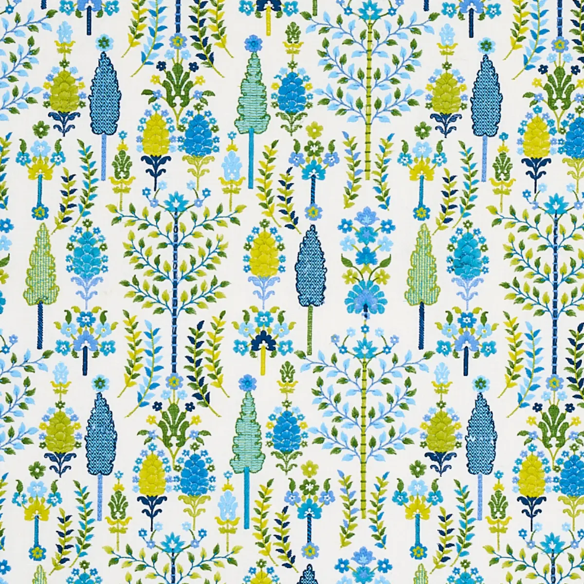 DESNA EMBROIDERY_ BLUE & GREEN
