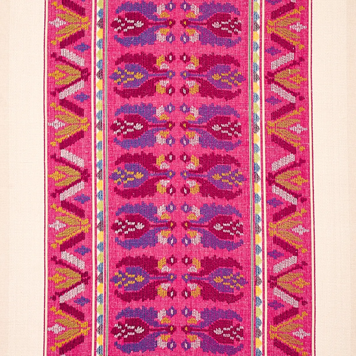 SANDOR STRIPE EMBROIDERY_ MAGENTA