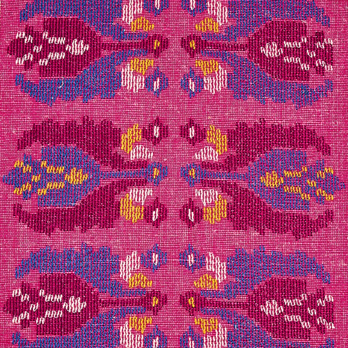 SANDOR STRIPE EMBROIDERY_ MAGENTA