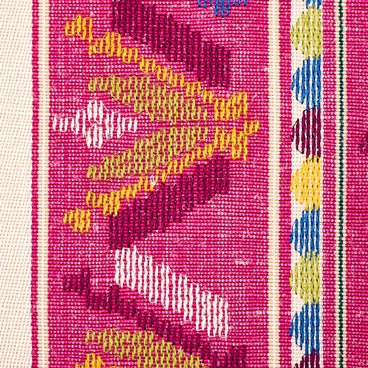 SANDOR STRIPE EMBROIDERY_ MAGENTA