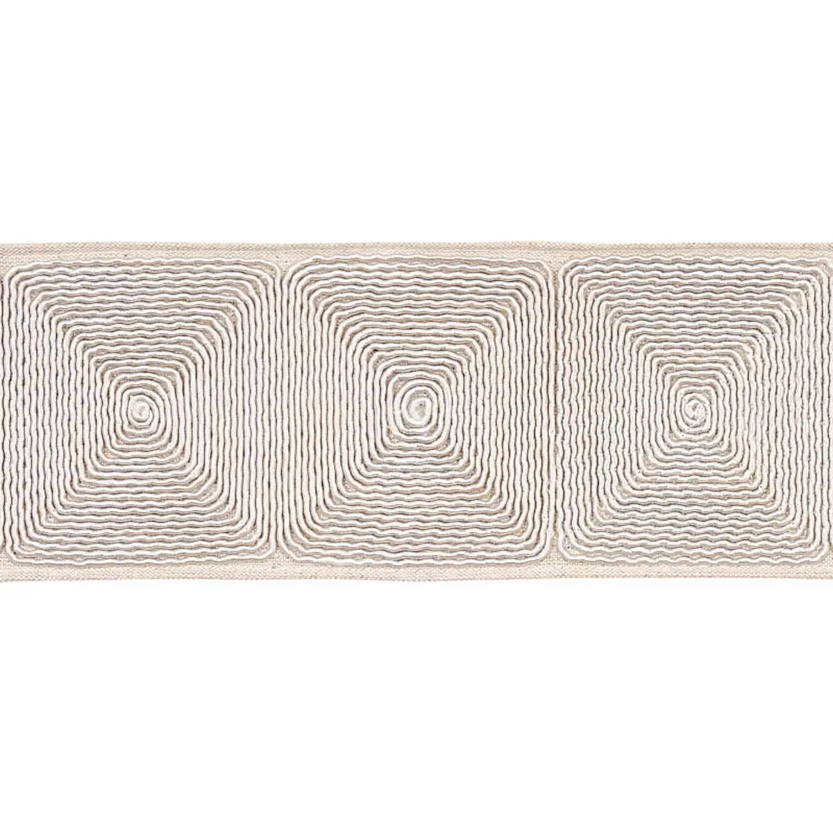 NAUTILINA EMBROIDERED TAPE_ NATURAL