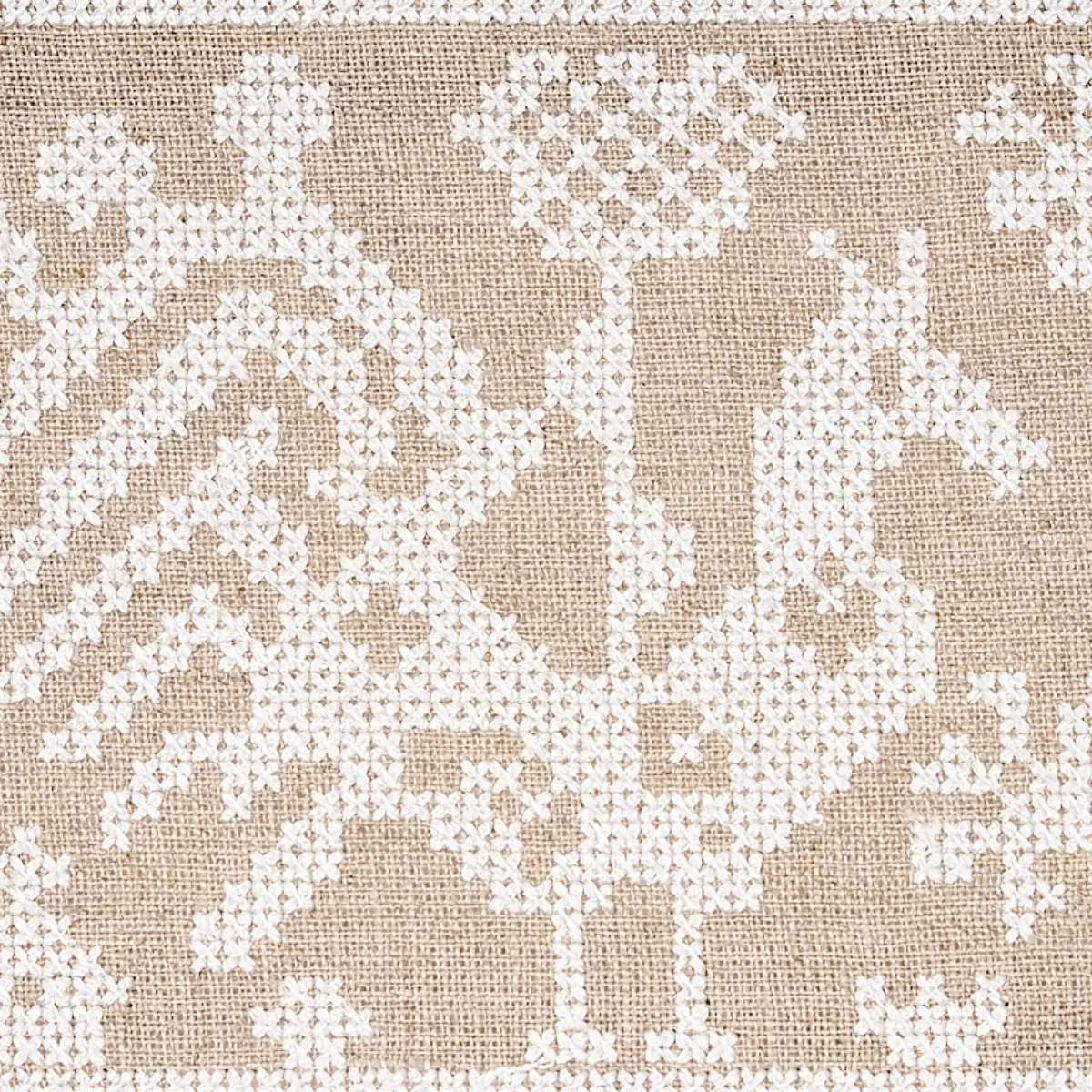 TARPAN EMBROIDERED TAPE_ NATURAL