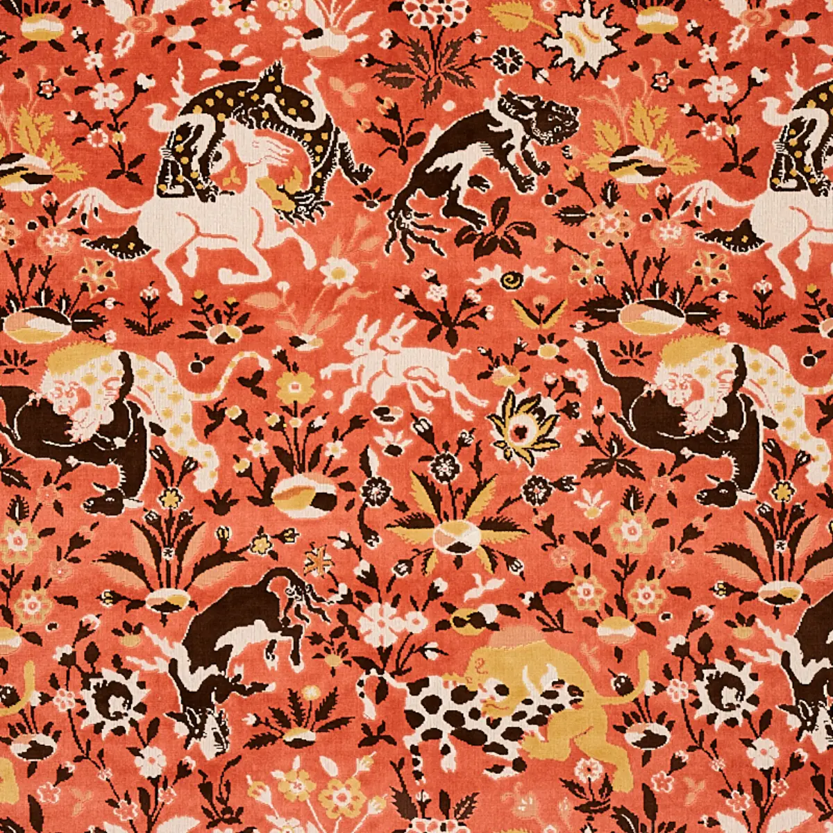 SAINT AMBROSE VELVET_ CORAL