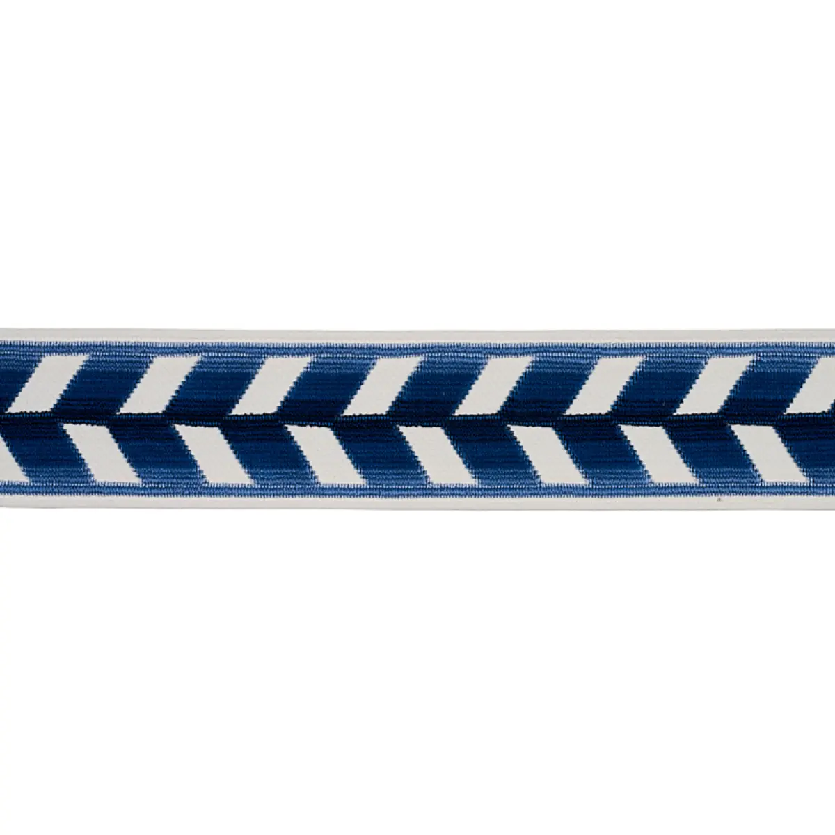CHEVRON STRIE VELVET TAPE_ LAPIS