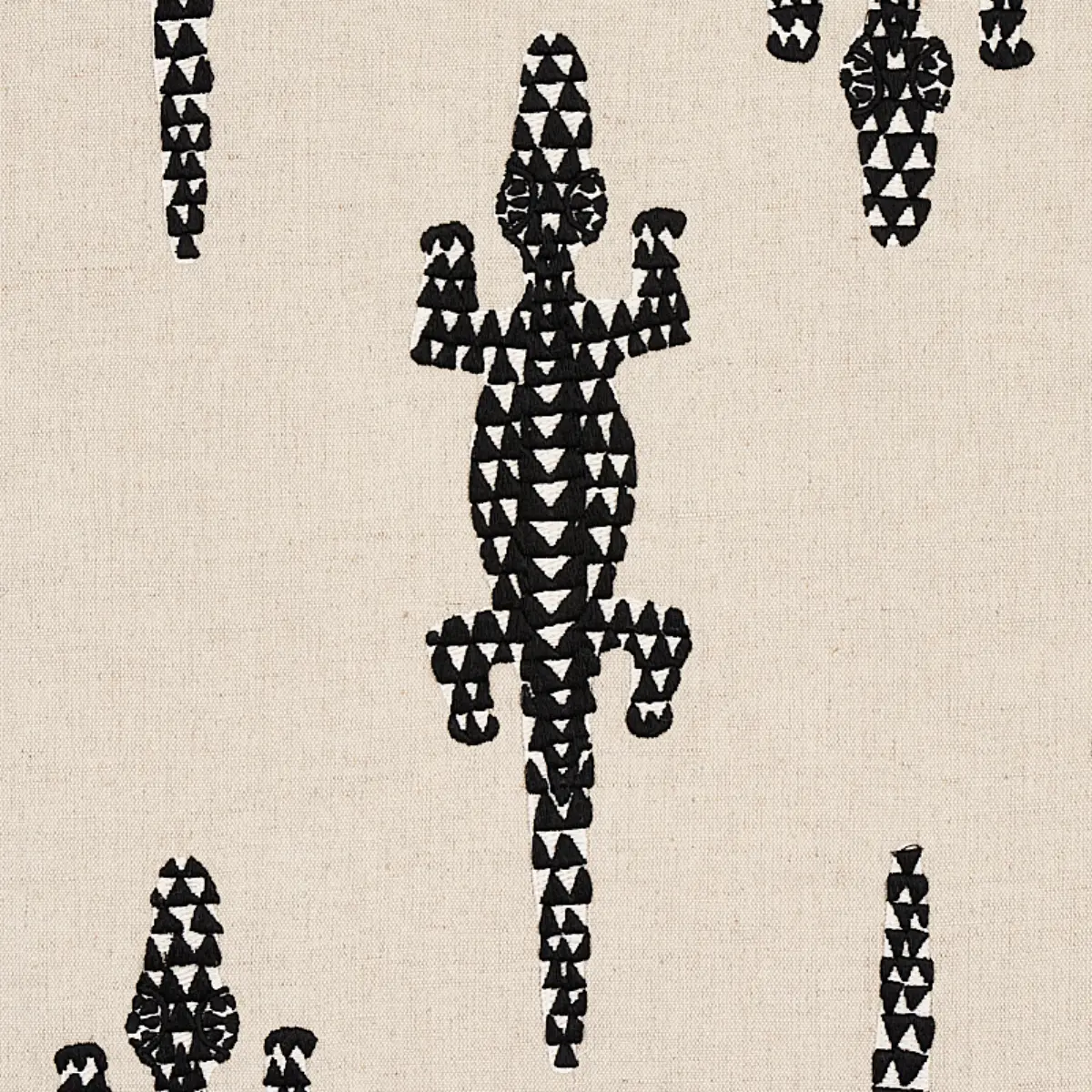 BARACOA EMBROIDERY_ BLACK