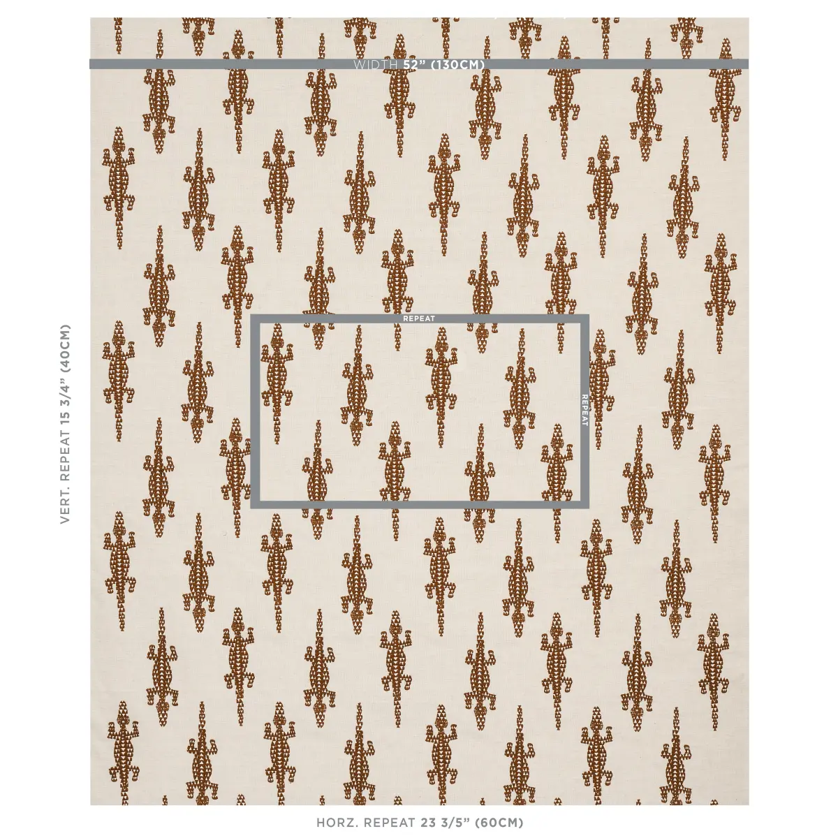 BARACOA EMBROIDERY_ BROWN