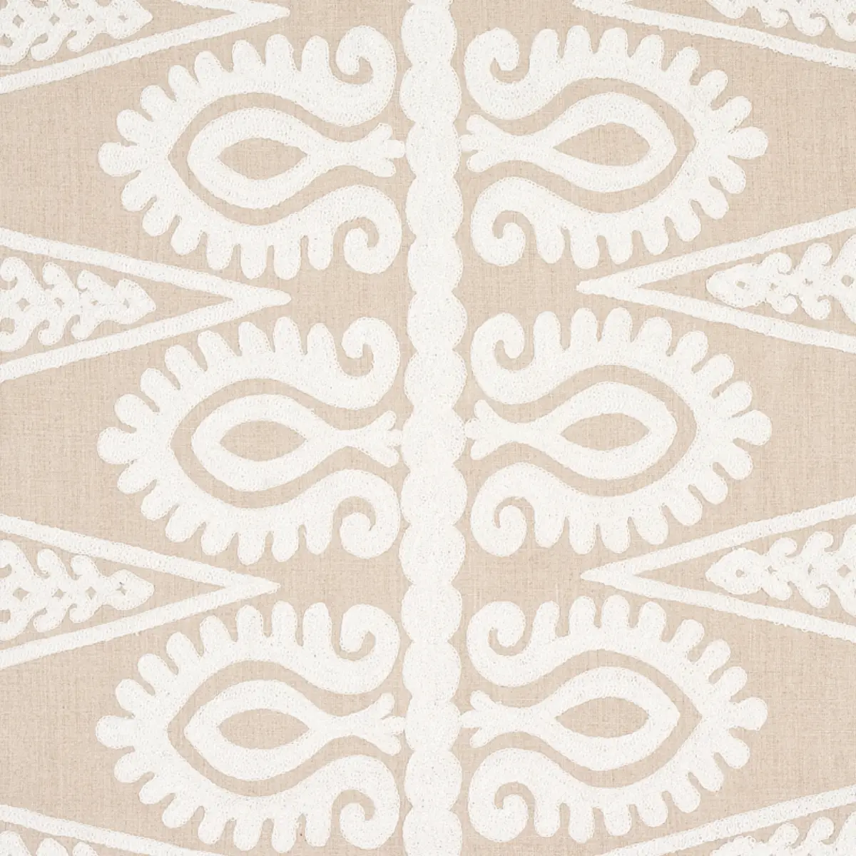 SEEMA EMBROIDERY_ IVORY ON NATURAL