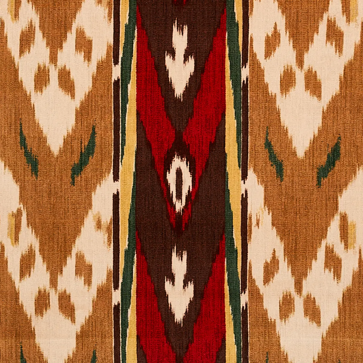 SAMAR IKAT VELVET_ GOLD