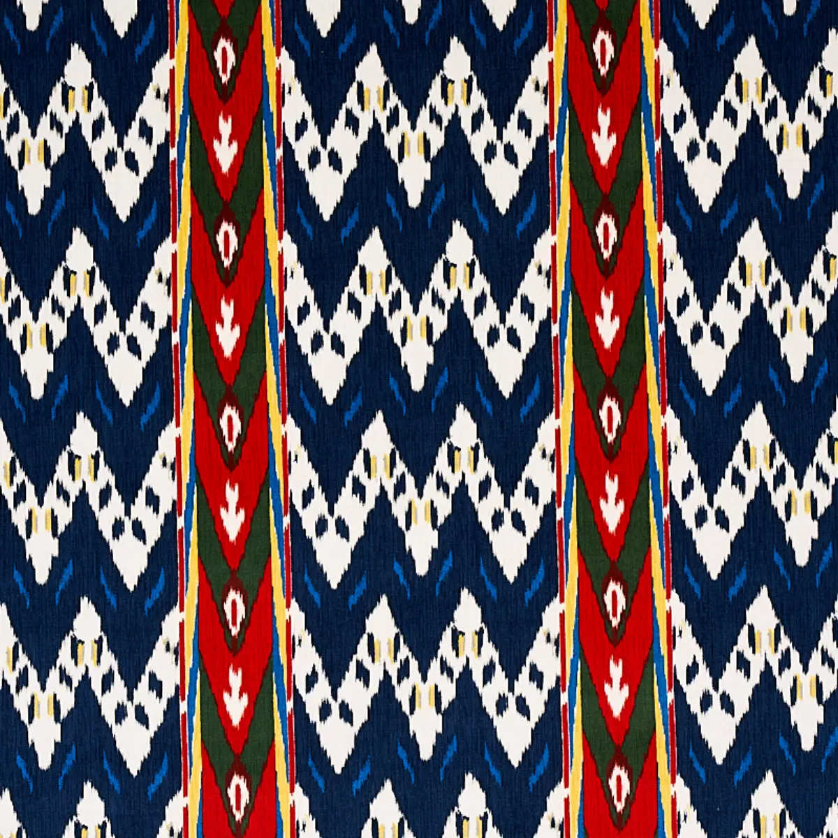 SAMAR IKAT VELVET_ BLUE