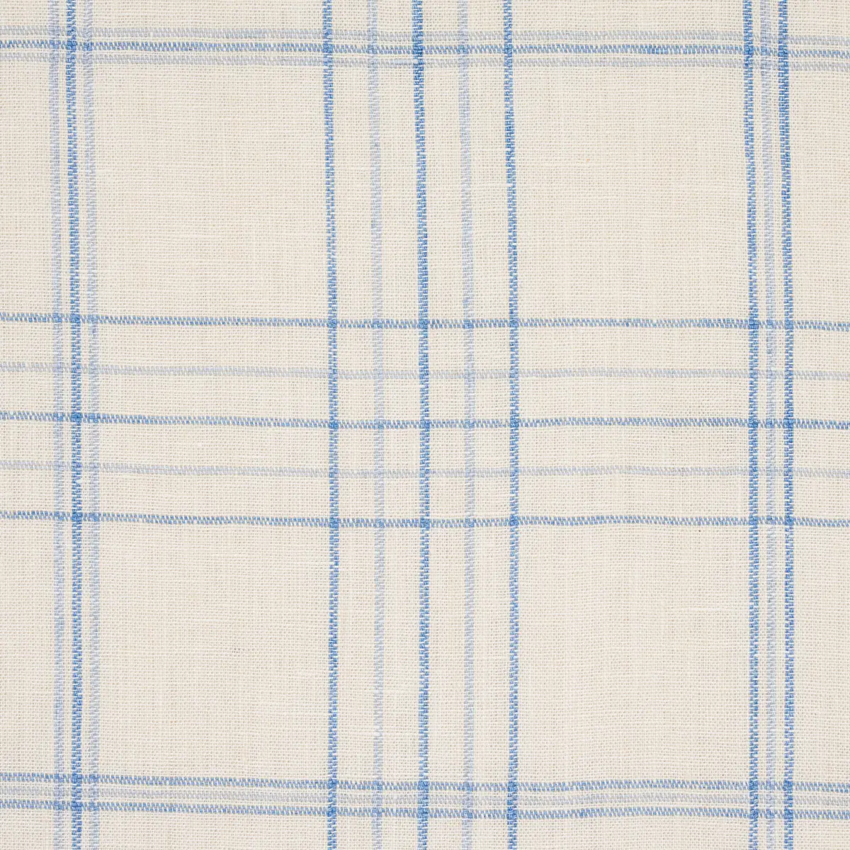 NILS PLAID LINEN_ BLUE