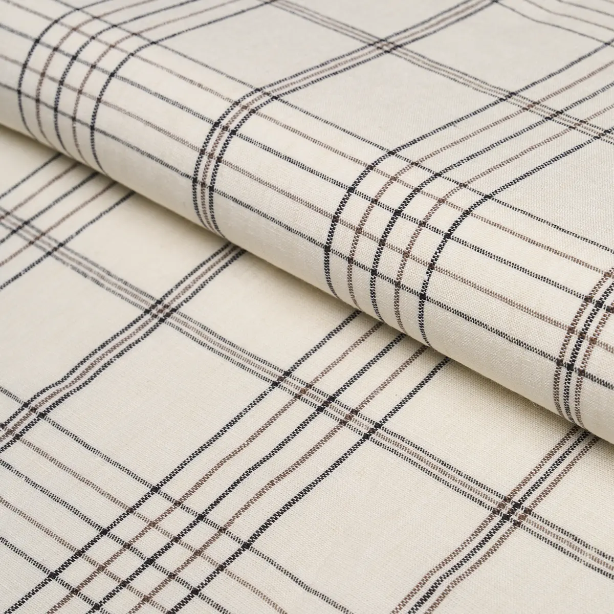 NILS PLAID LINEN_ CHARCOAL
