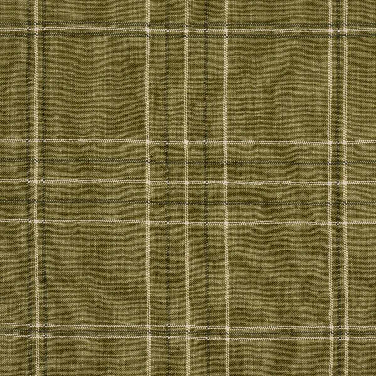 NILS PLAID LINEN_ GRASS