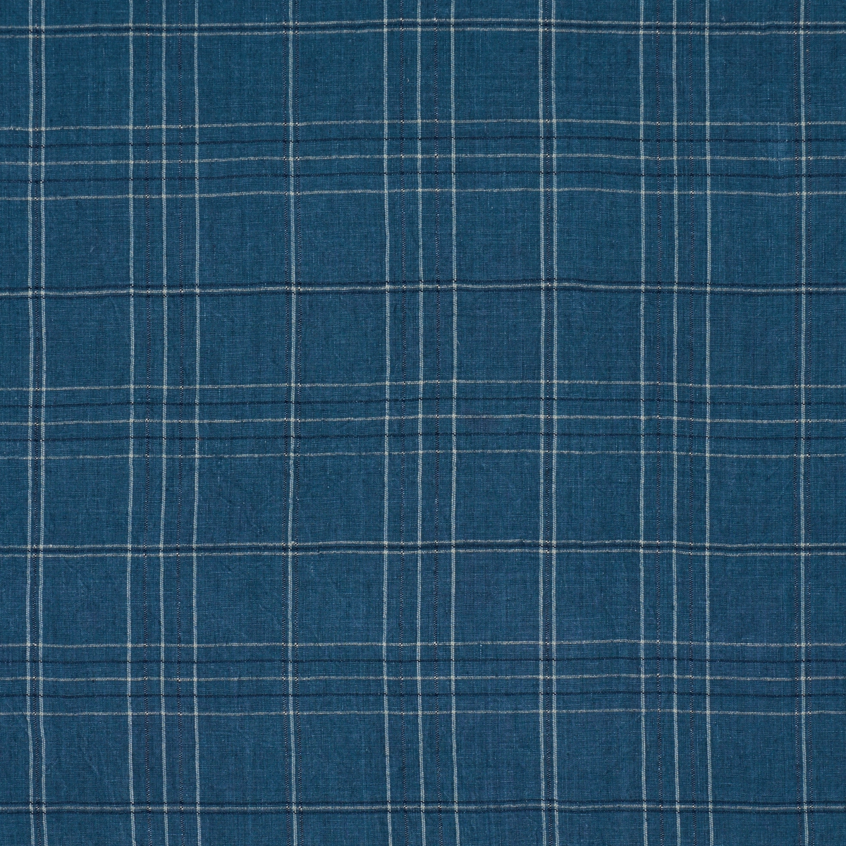 NILS PLAID LINEN_ DENIM