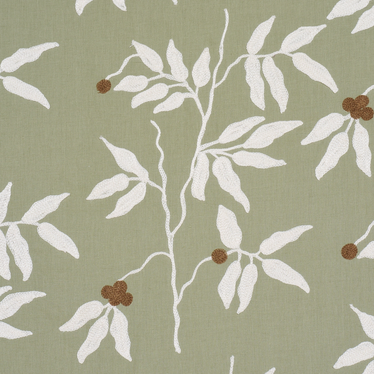 LILLA EMBROIDERY_ OLIVE