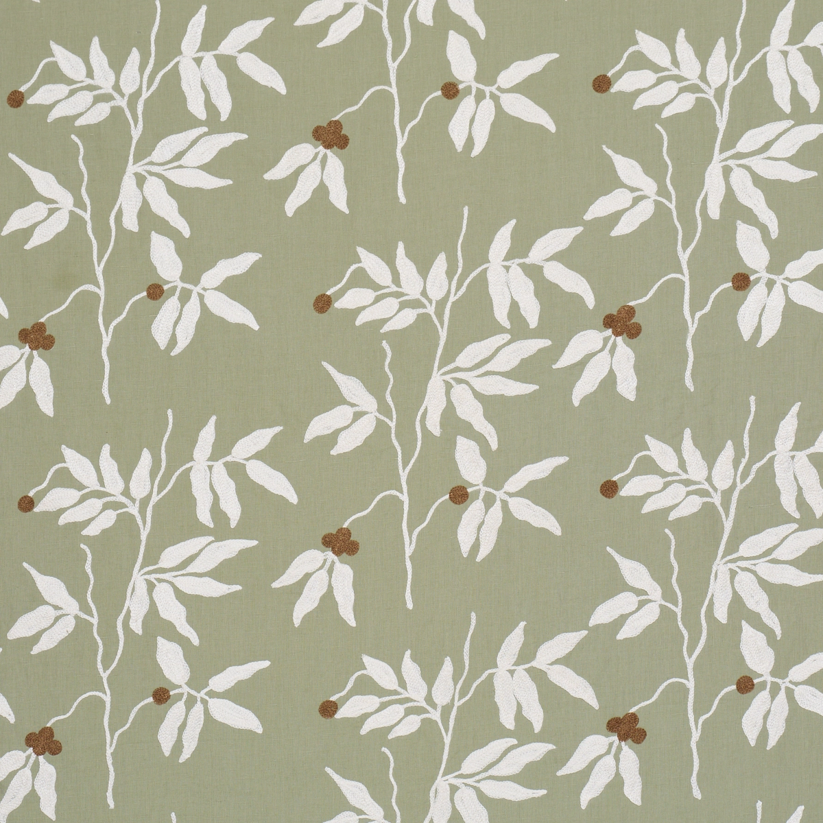 LILLA EMBROIDERY_ OLIVE