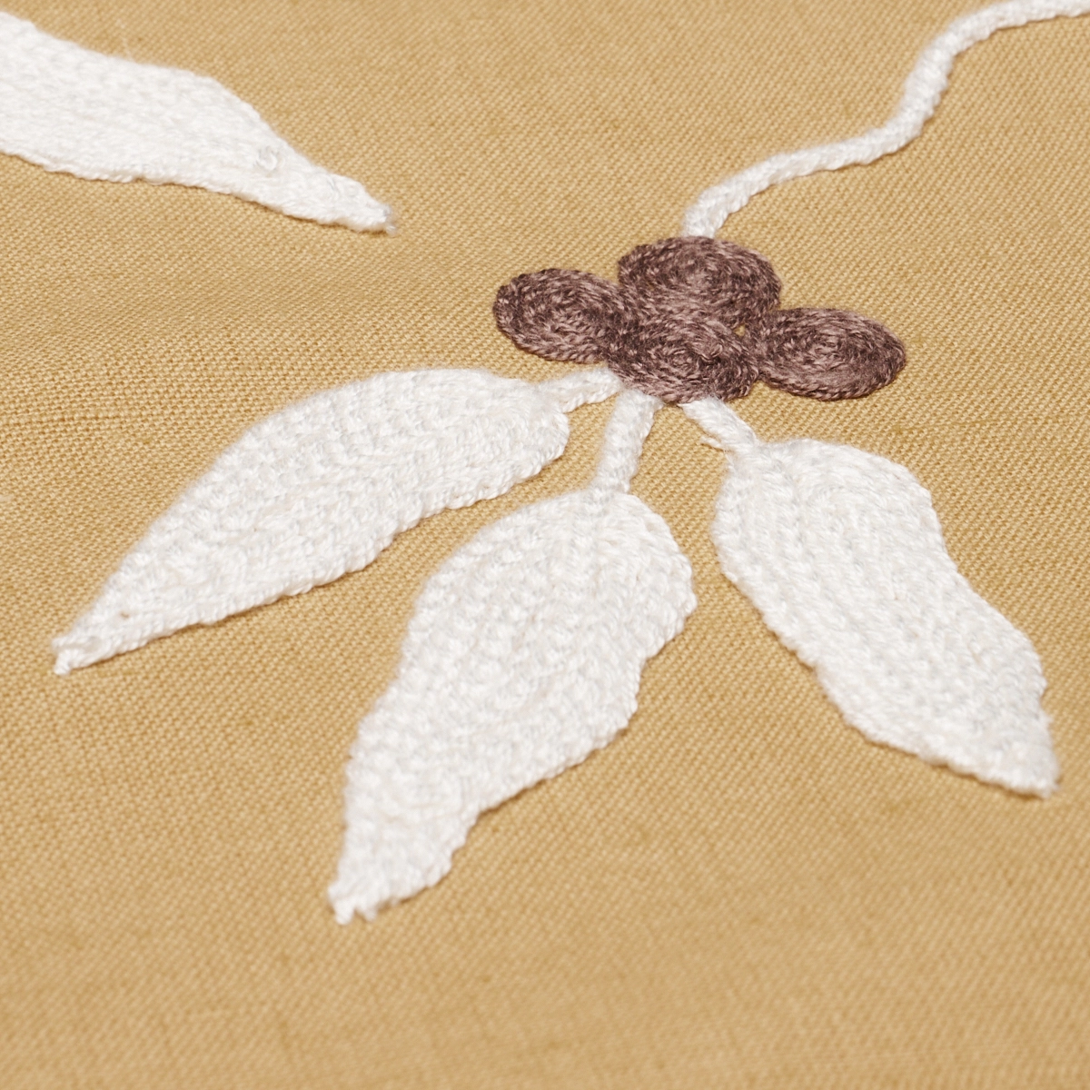LILLA EMBROIDERY_ OCHRE