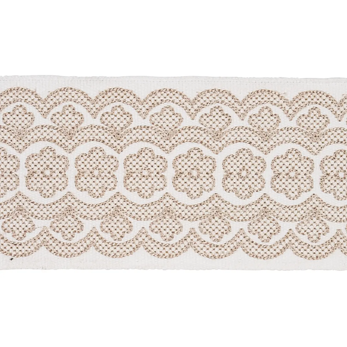 Astrid Embroidered Tape_ NATURAL