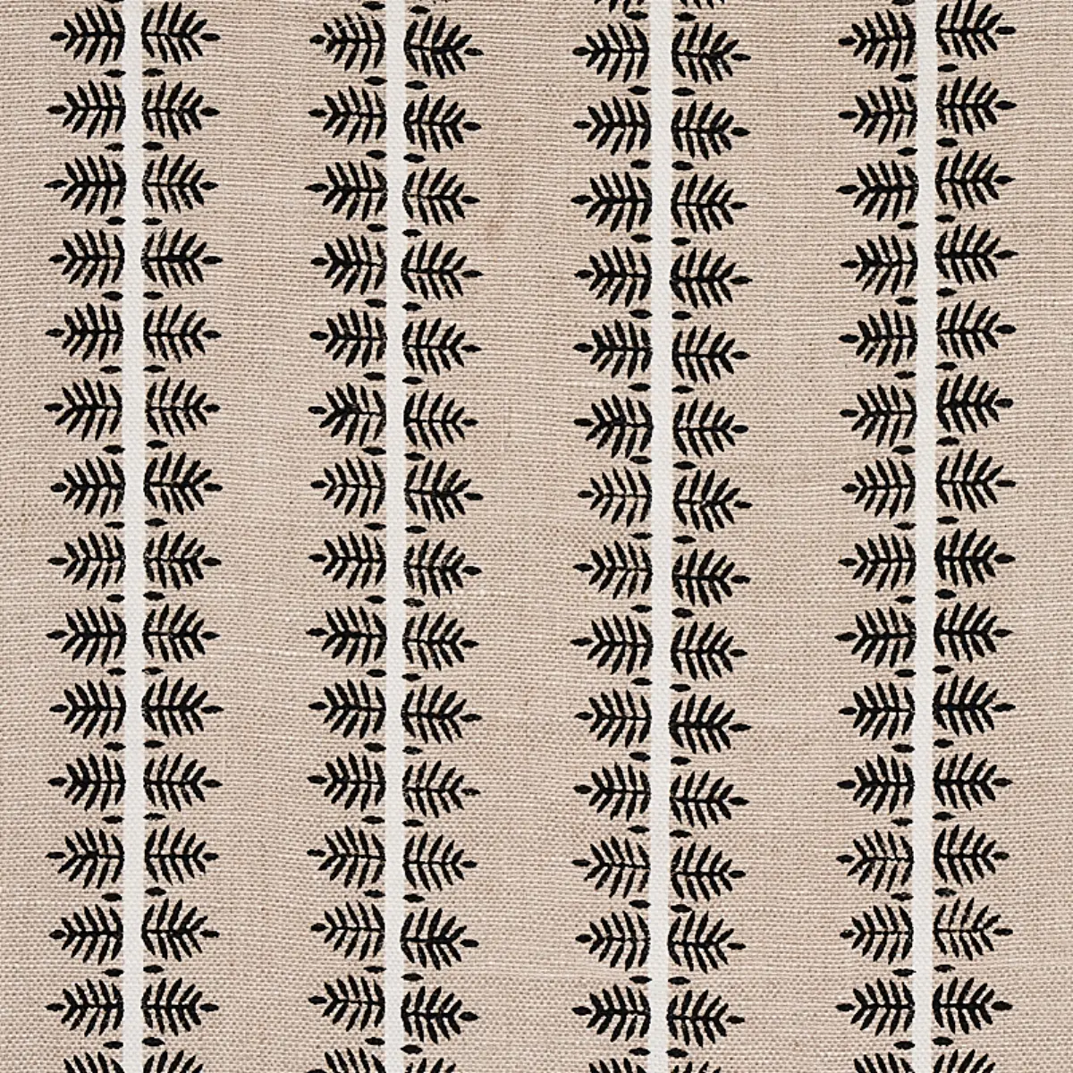 ALVA HAND BLOCK PRINT_ BLACK