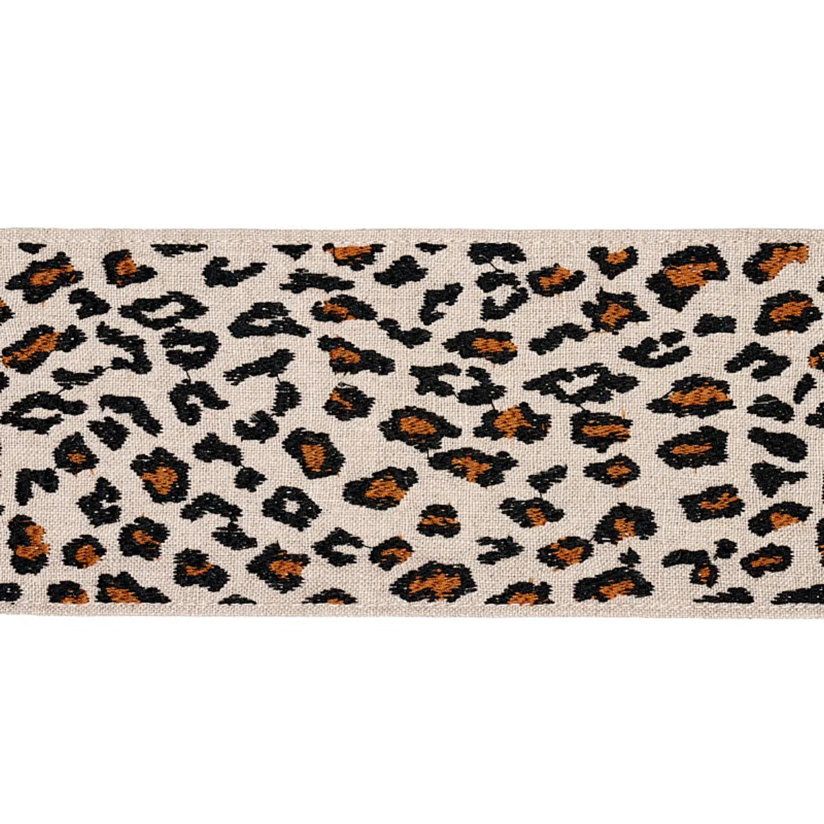 SAFARI TRIM_ BLACK & CARAMEL