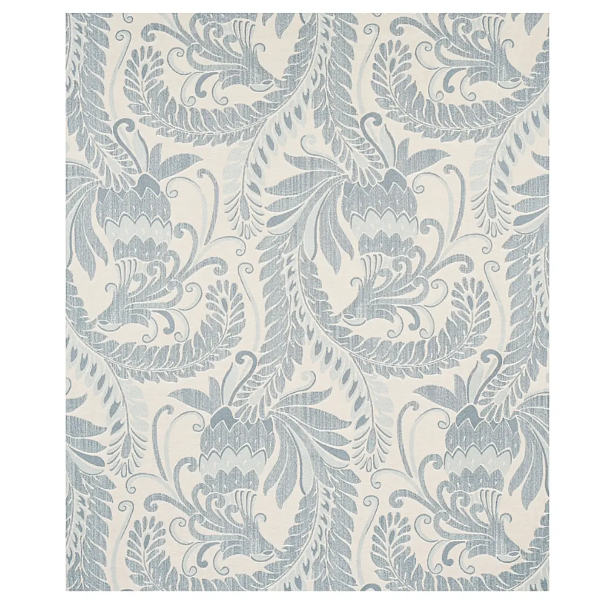 ORLEY JAQUARD_ BLUE ON LIGHT BLUE