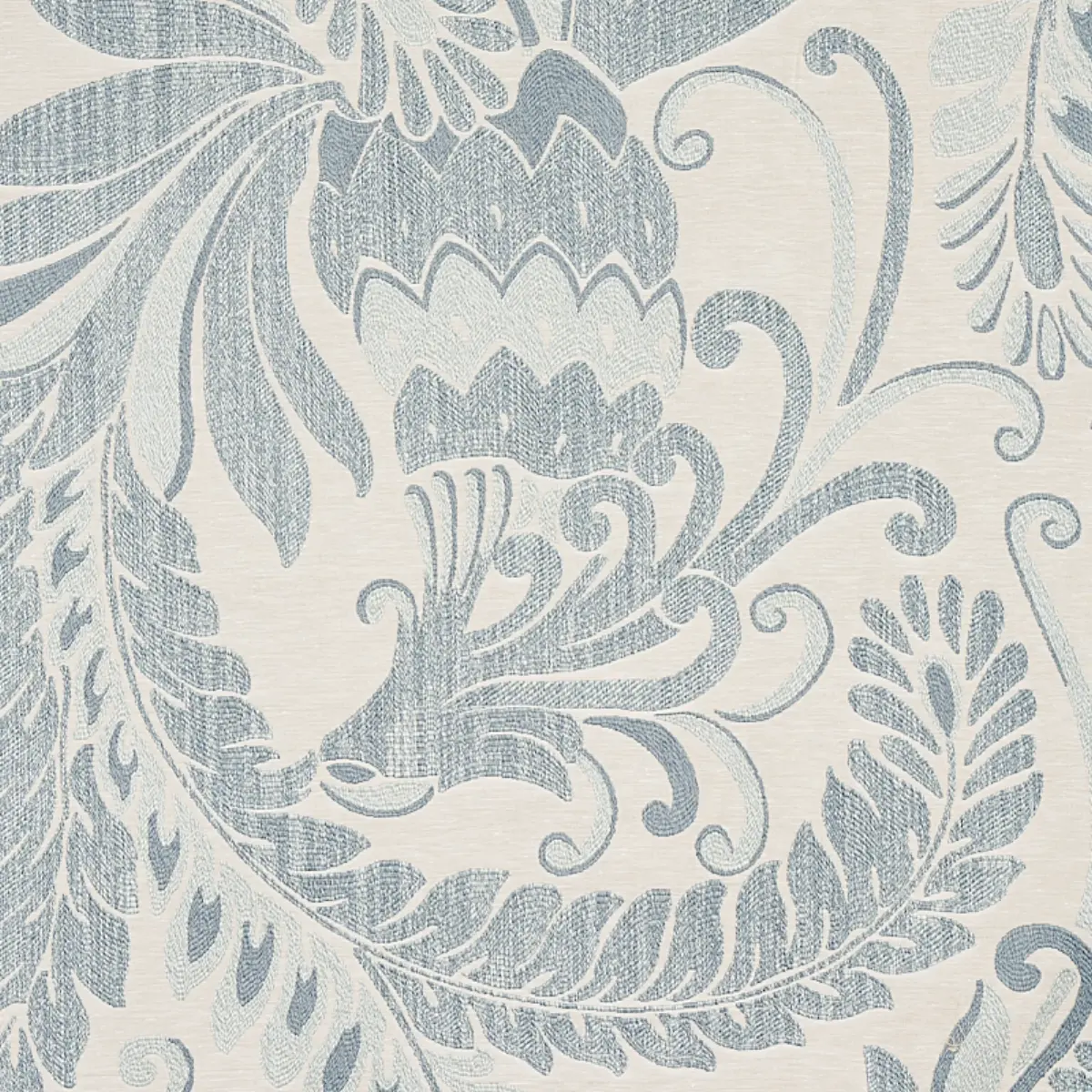 ORLEY JAQUARD_ BLUE ON LIGHT BLUE