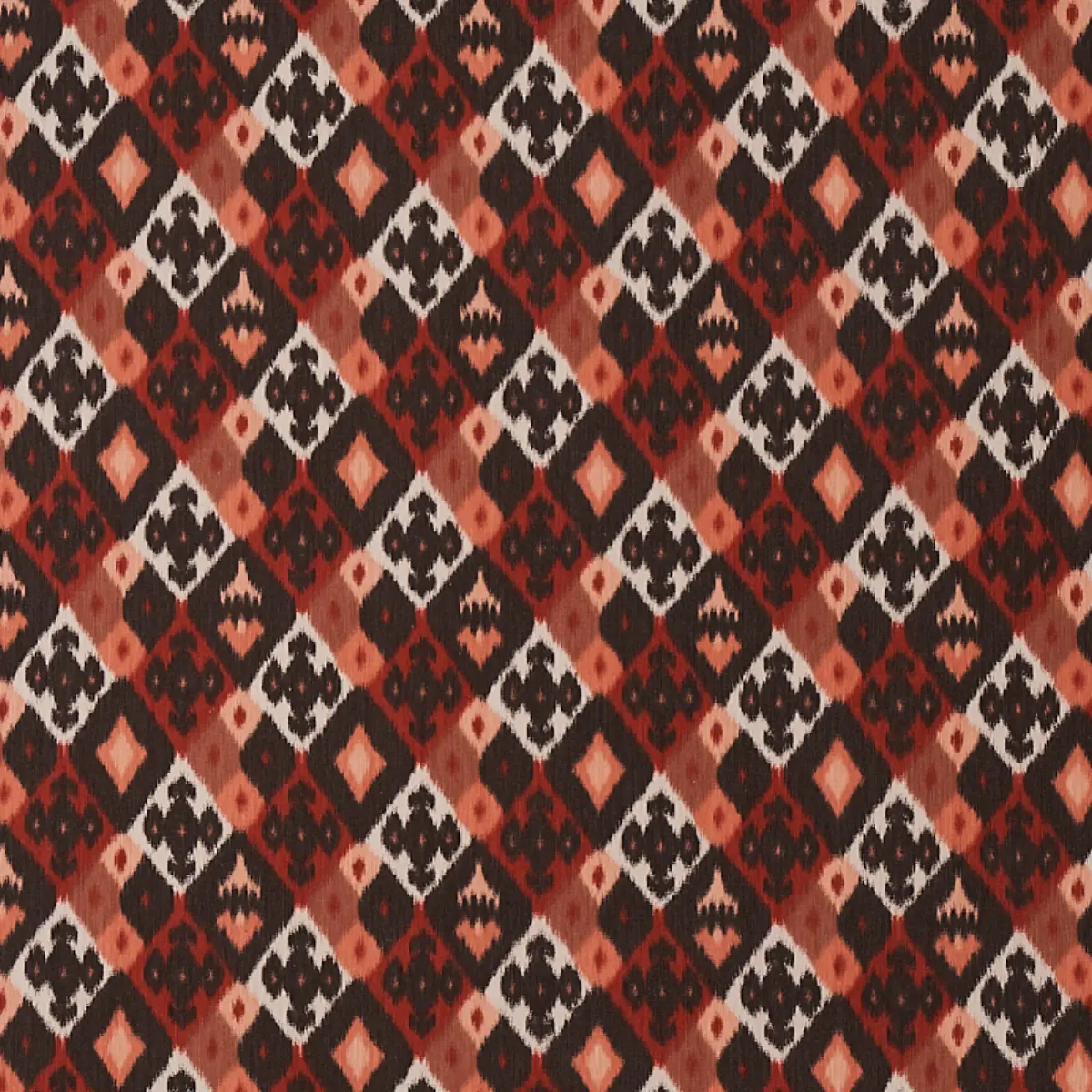 SASHA DIAMOND IKAT_ TERRACOTTA