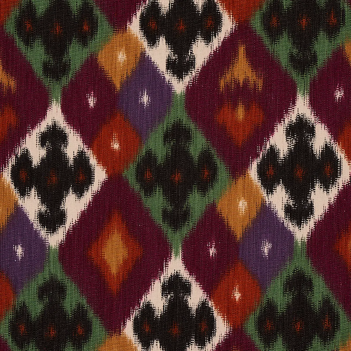 SASHA DIAMOND IKAT_ JADE AND PLUM