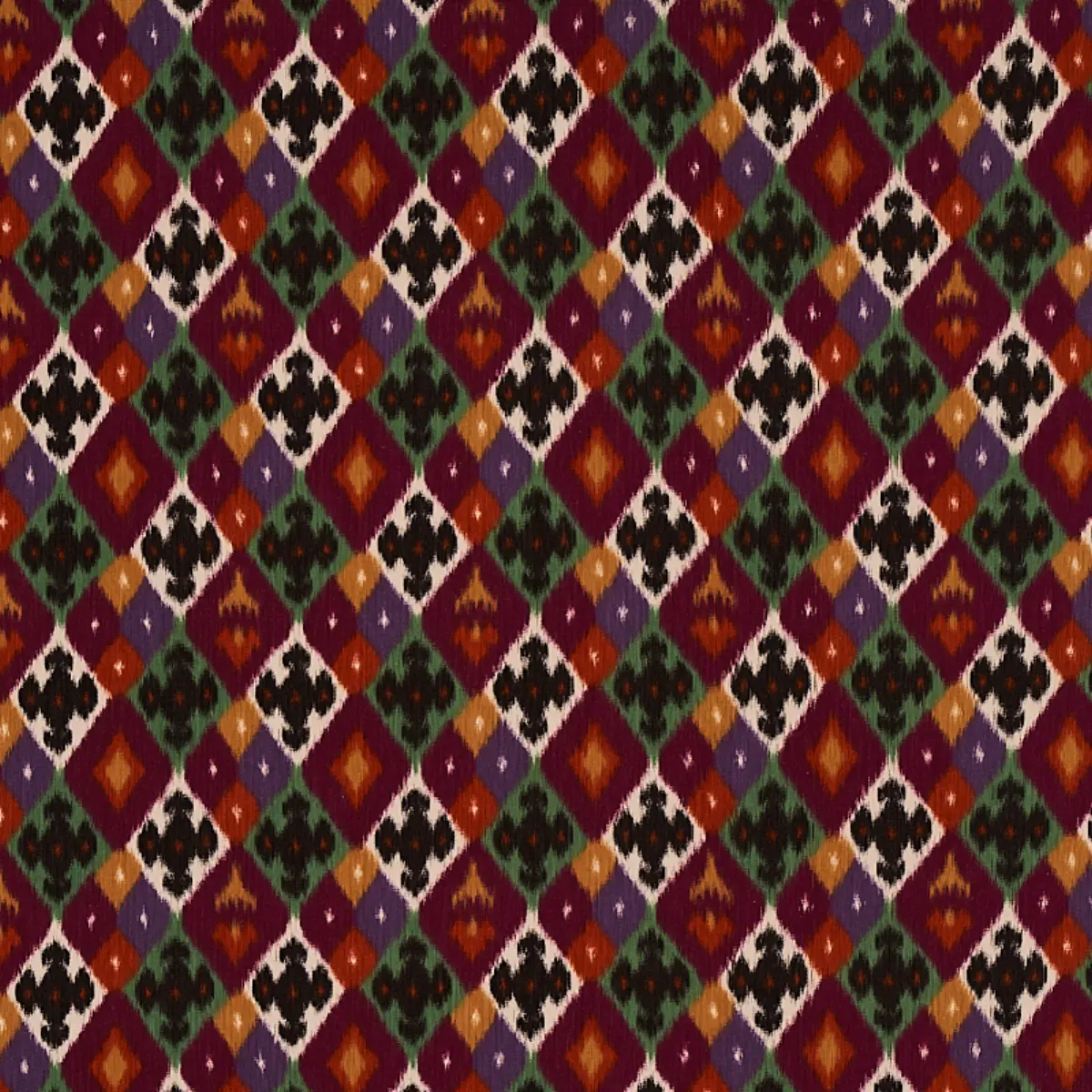SASHA DIAMOND IKAT_ JADE AND PLUM