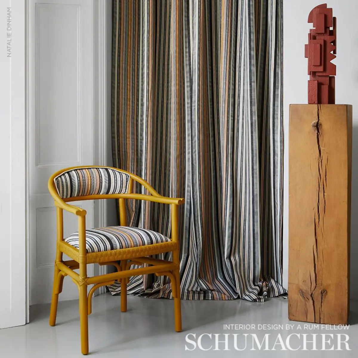 RIPPLE HAND WOVEN STRIPE_ ROCKPOOL