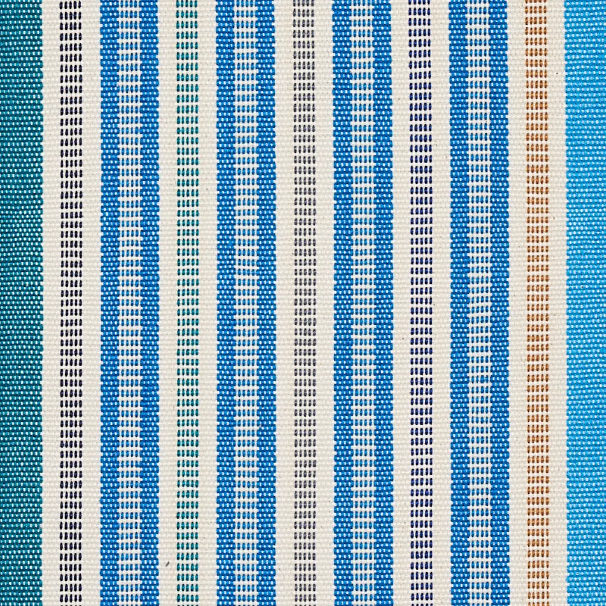 RIPPLE HAND WOVEN STRIPE_ SURF
