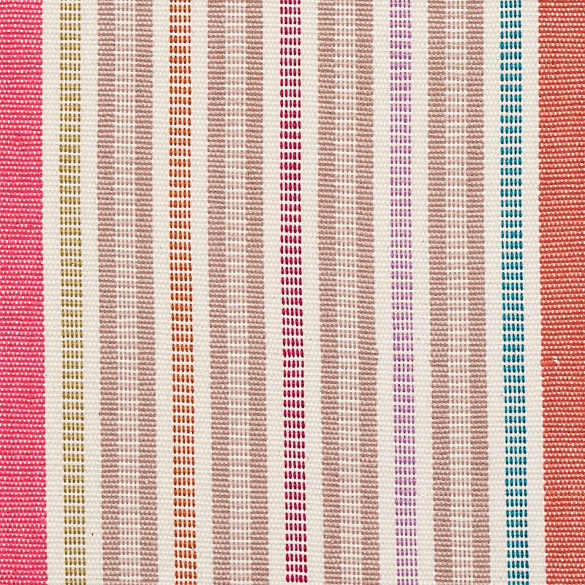 RIPPLE HAND WOVEN STRIPE_ MACAROON