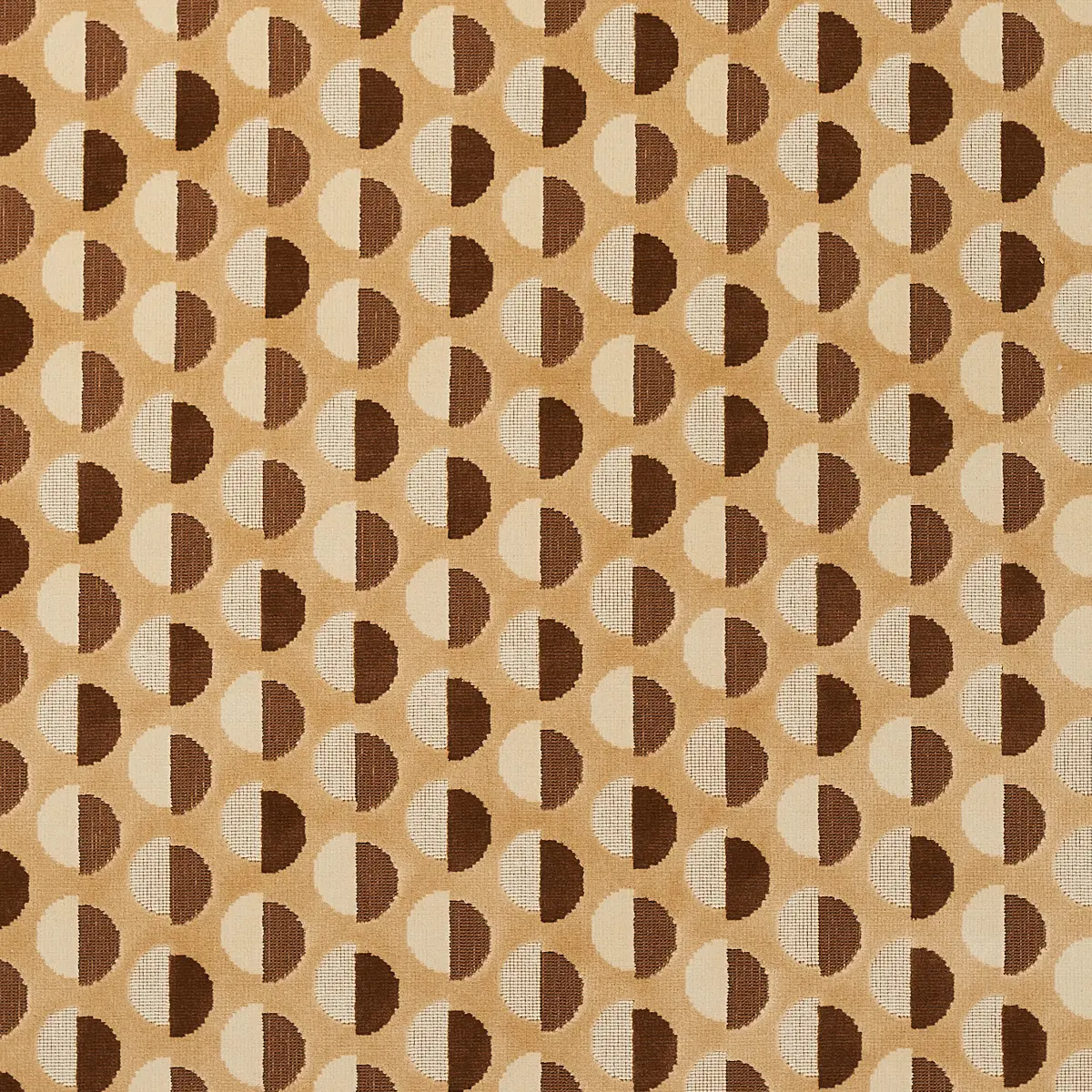 HALF MOON VELVET_ CAMEL