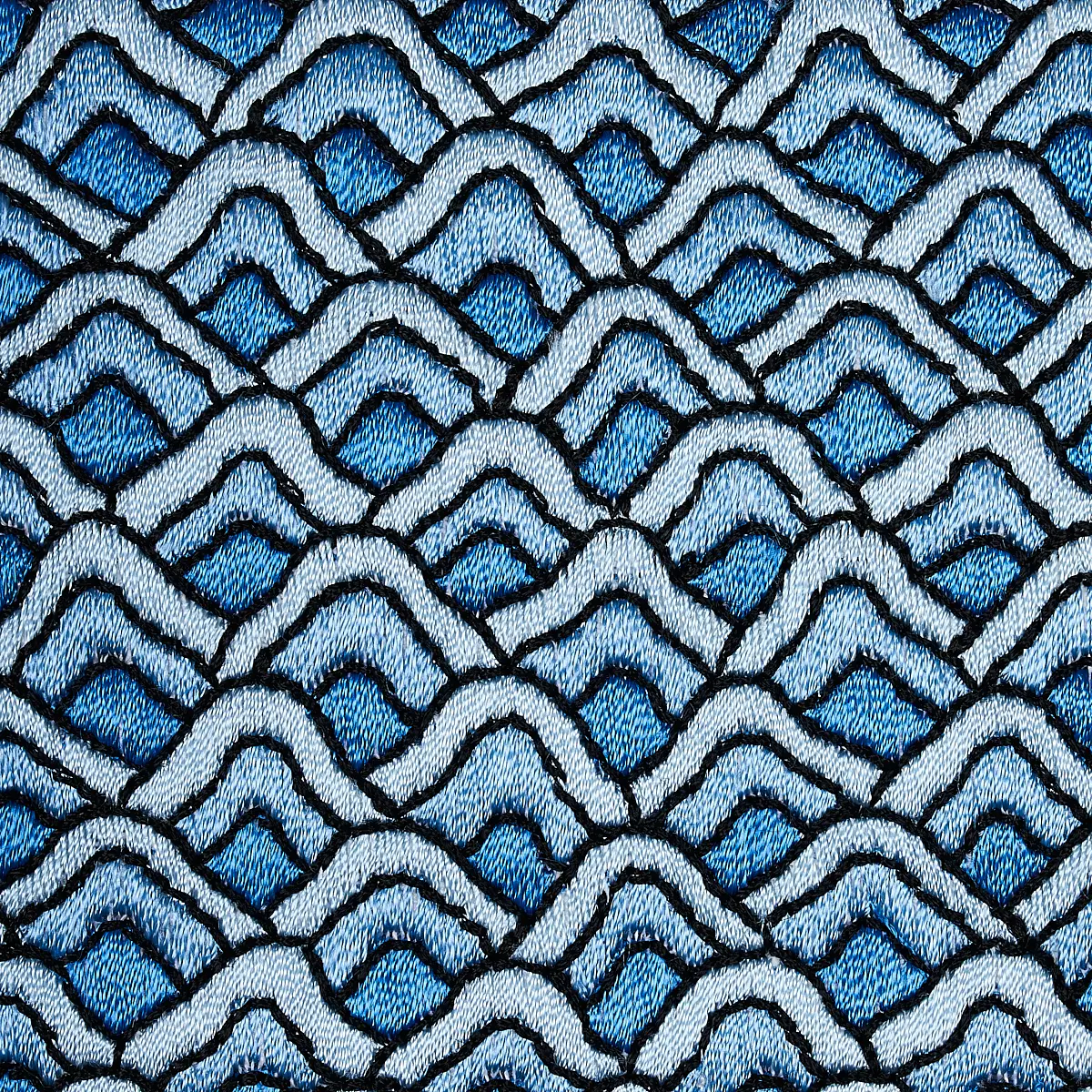 SUNRISE EMBROIDERY TAPE_ BLUES