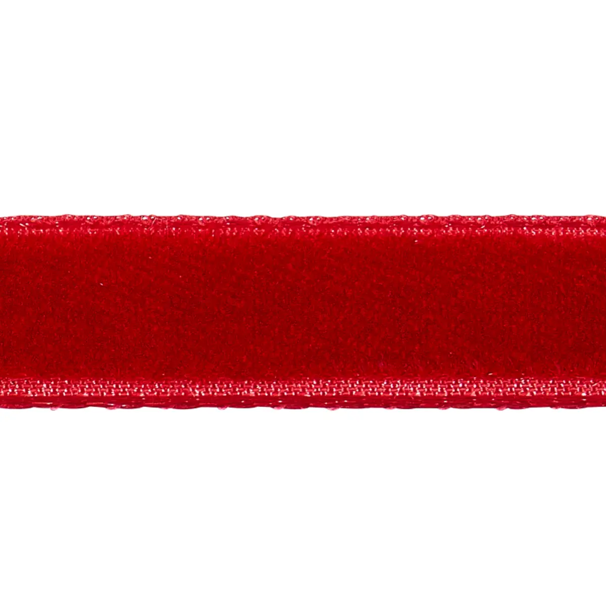 VELVET TAPE NARROW_ CRIMSON