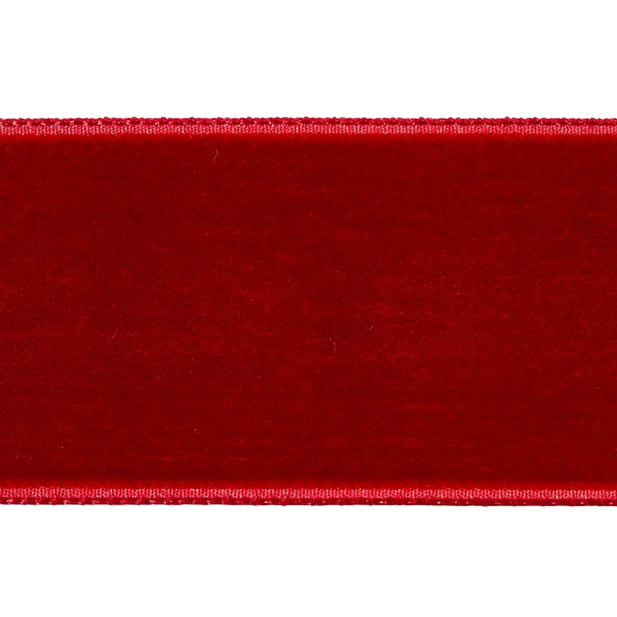 VELVET TAPE WIDE_ CRIMSON