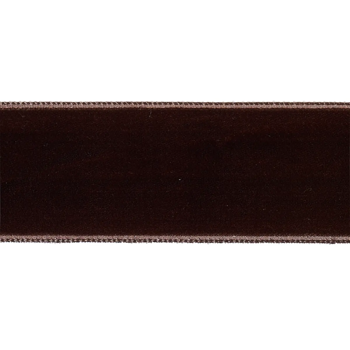 VELVET TAPE WIDE_ TRUFFLE