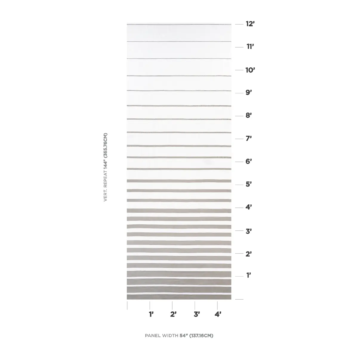 RIBBON APPLIQUÉ PANEL_ GREY ON IVORY