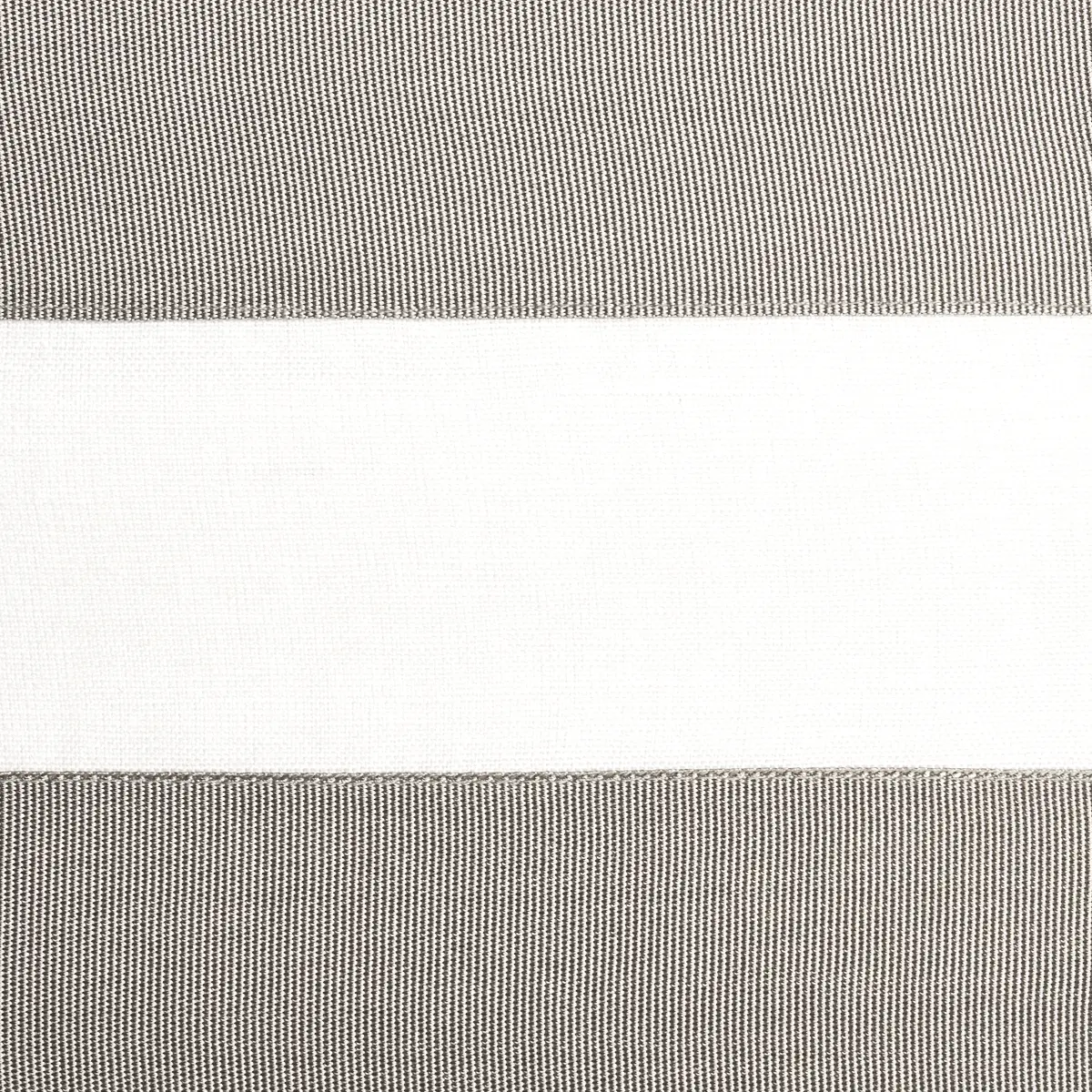 RIBBON APPLIQUÉ PANEL_ GREY ON IVORY