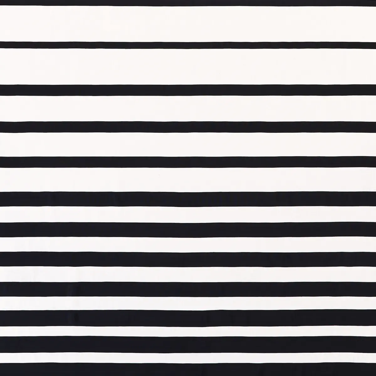 RIBBON APPLIQUÉ PANEL_ BLACK ON IVORY