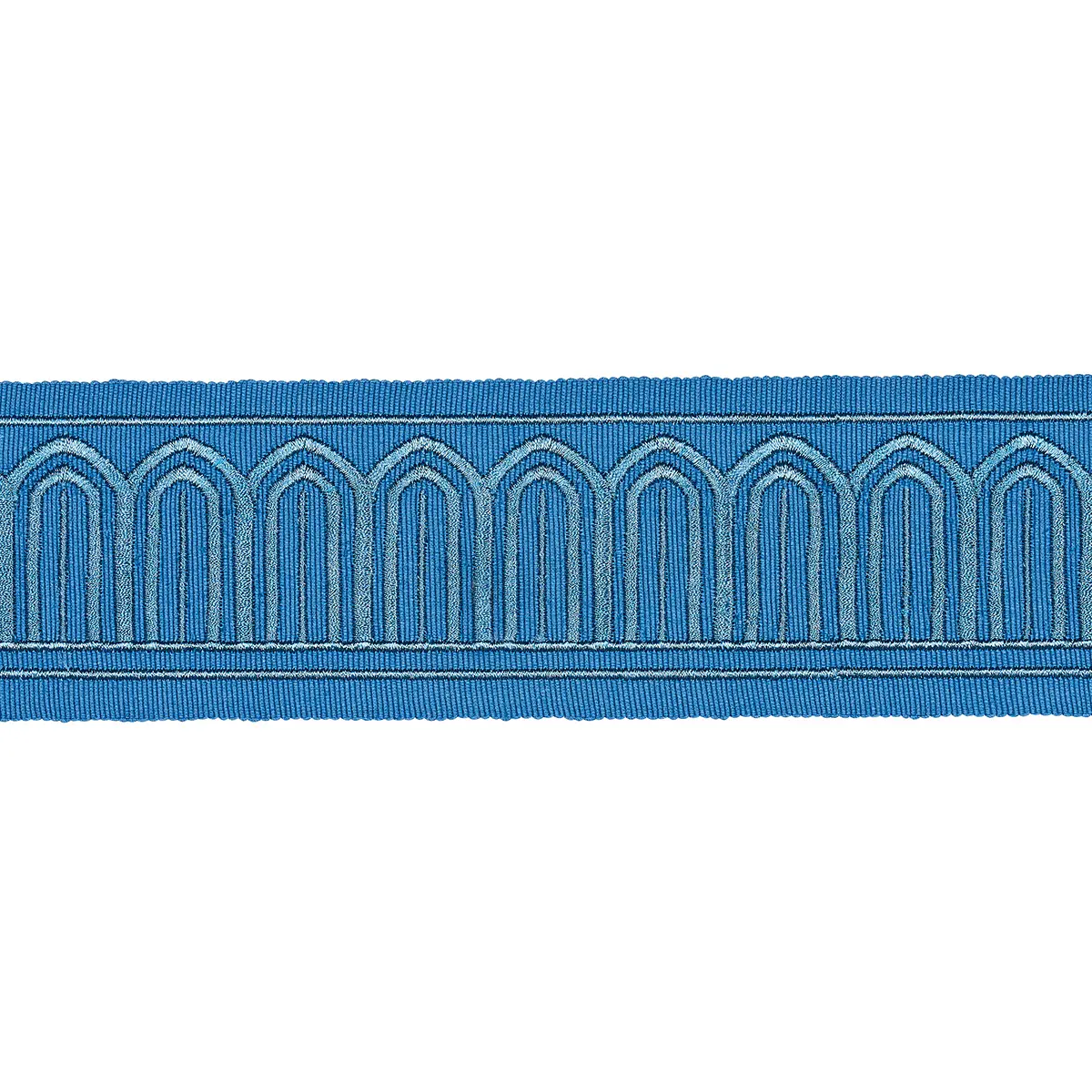ARCHES EMBROIDERED TAPE MEDIUM_ TEAL