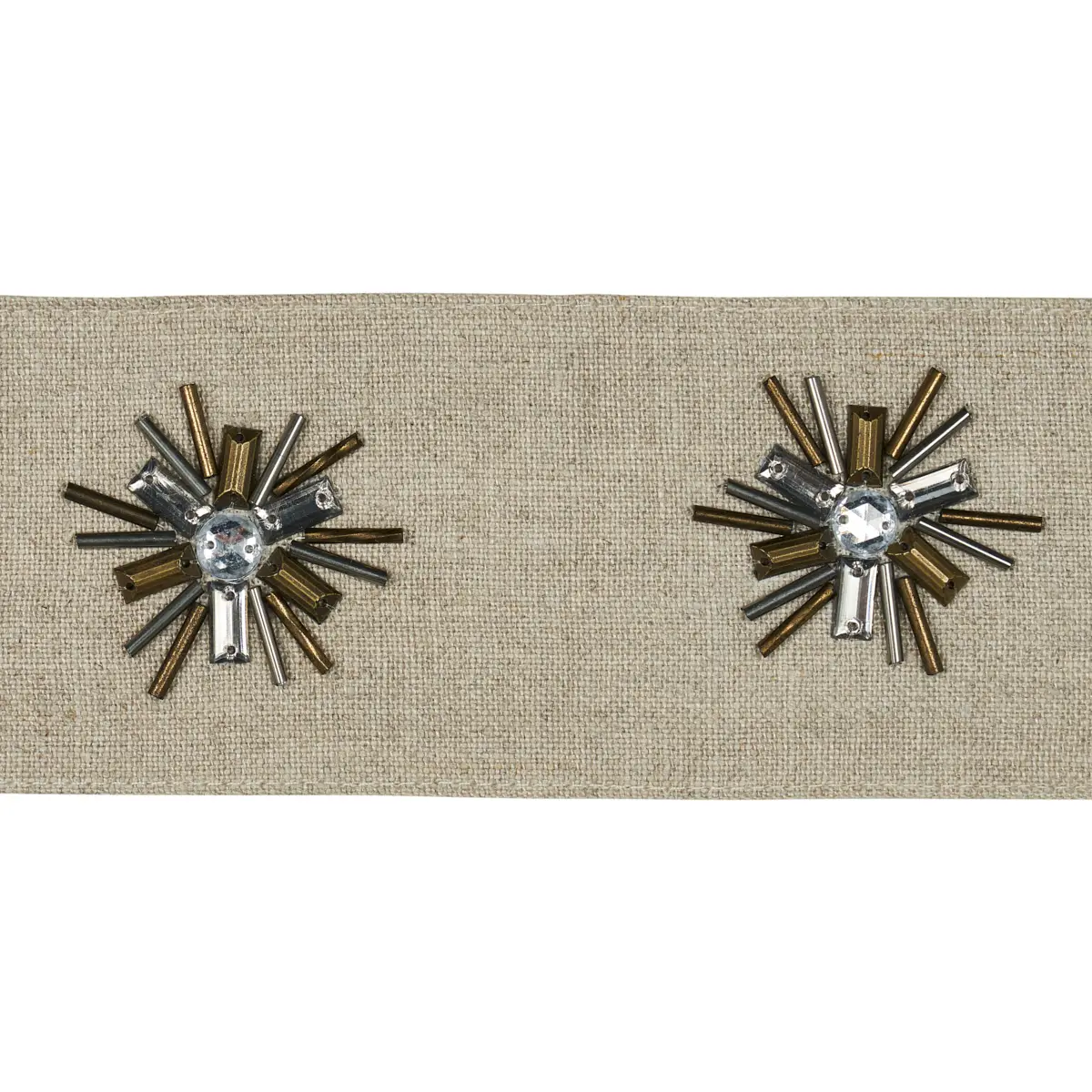 CONSTELLATION BEADED TAPE_ LINEN