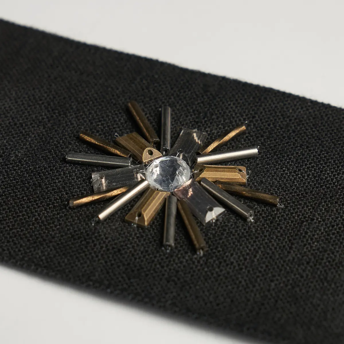CONSTELLATION BEADED TAPE_ BLACK