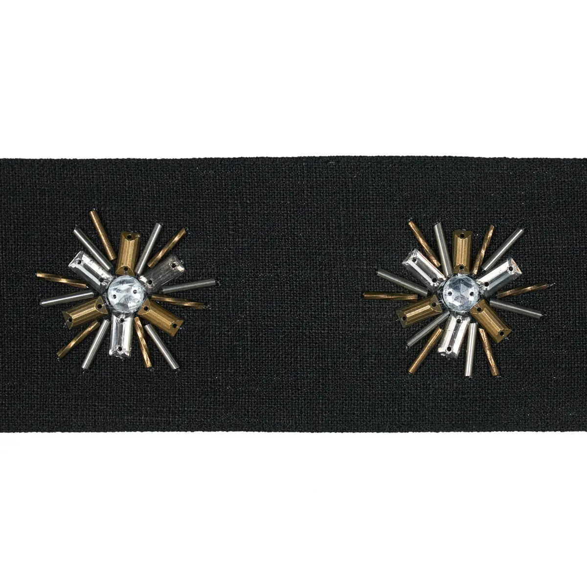 CONSTELLATION BEADED TAPE_ BLACK