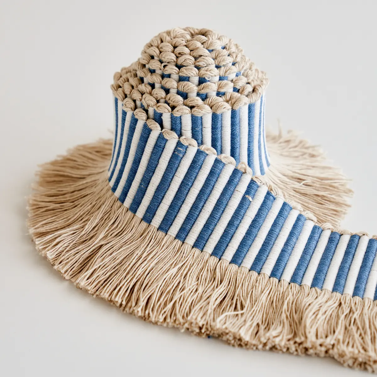 GRAPHIC FRINGE_ BLUE