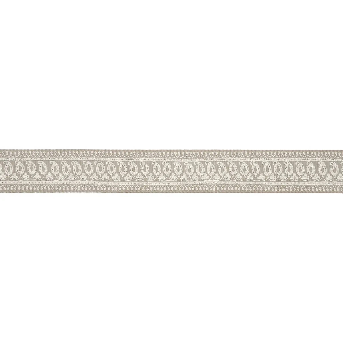 PAISLEY EMBROIDERED TAPE_ SAND