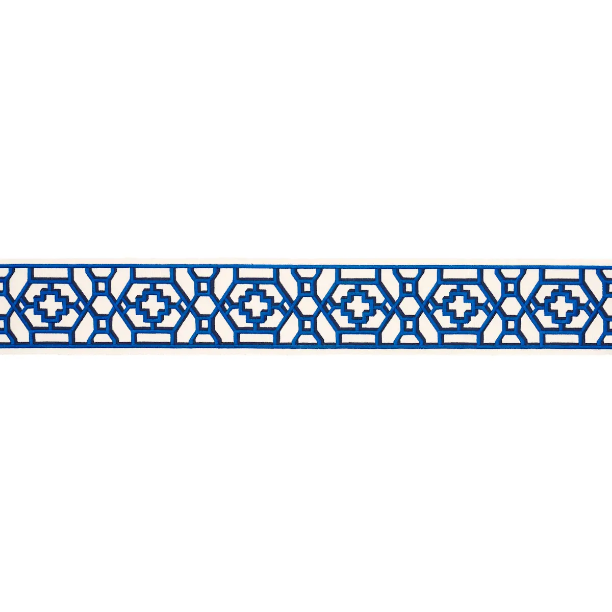ZANZIBAR TRELLIS TAPE_ BLUE