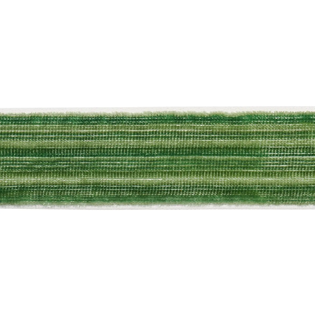 GASPARD VELVET TAPE NARROW_ EMERALD