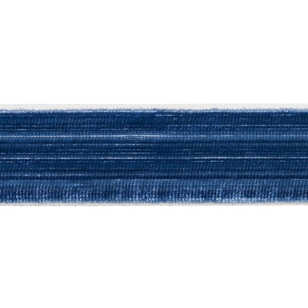GASPARD VELVET TAPE NARROW_ SAPPHIRE