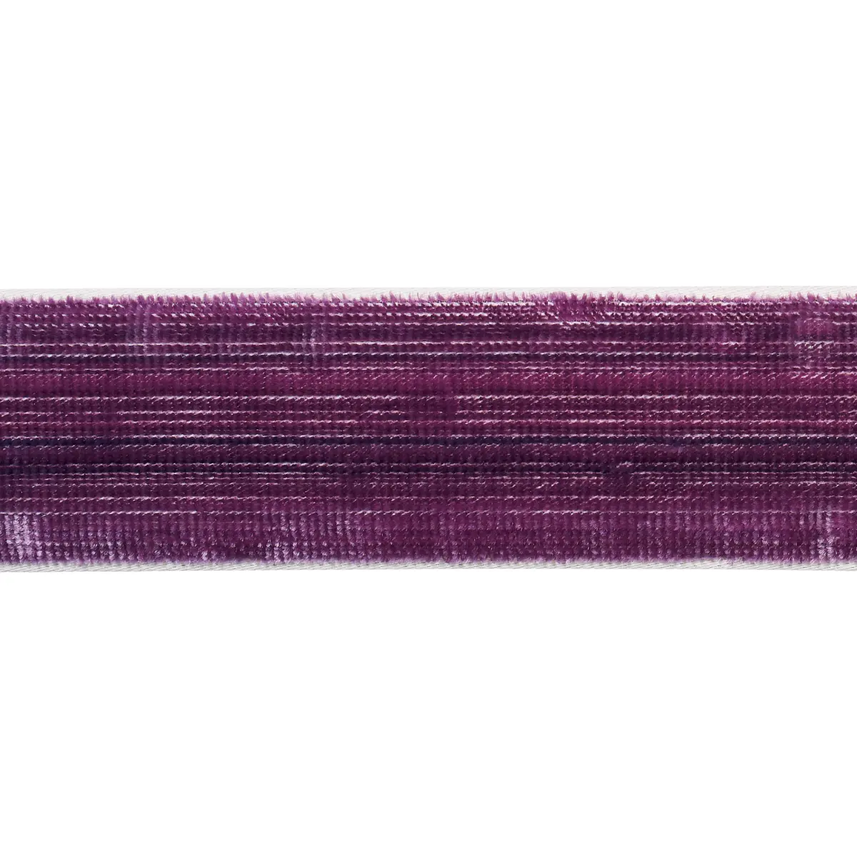 GASPARD VELVET TAPE NARROW_ EGGPLANT