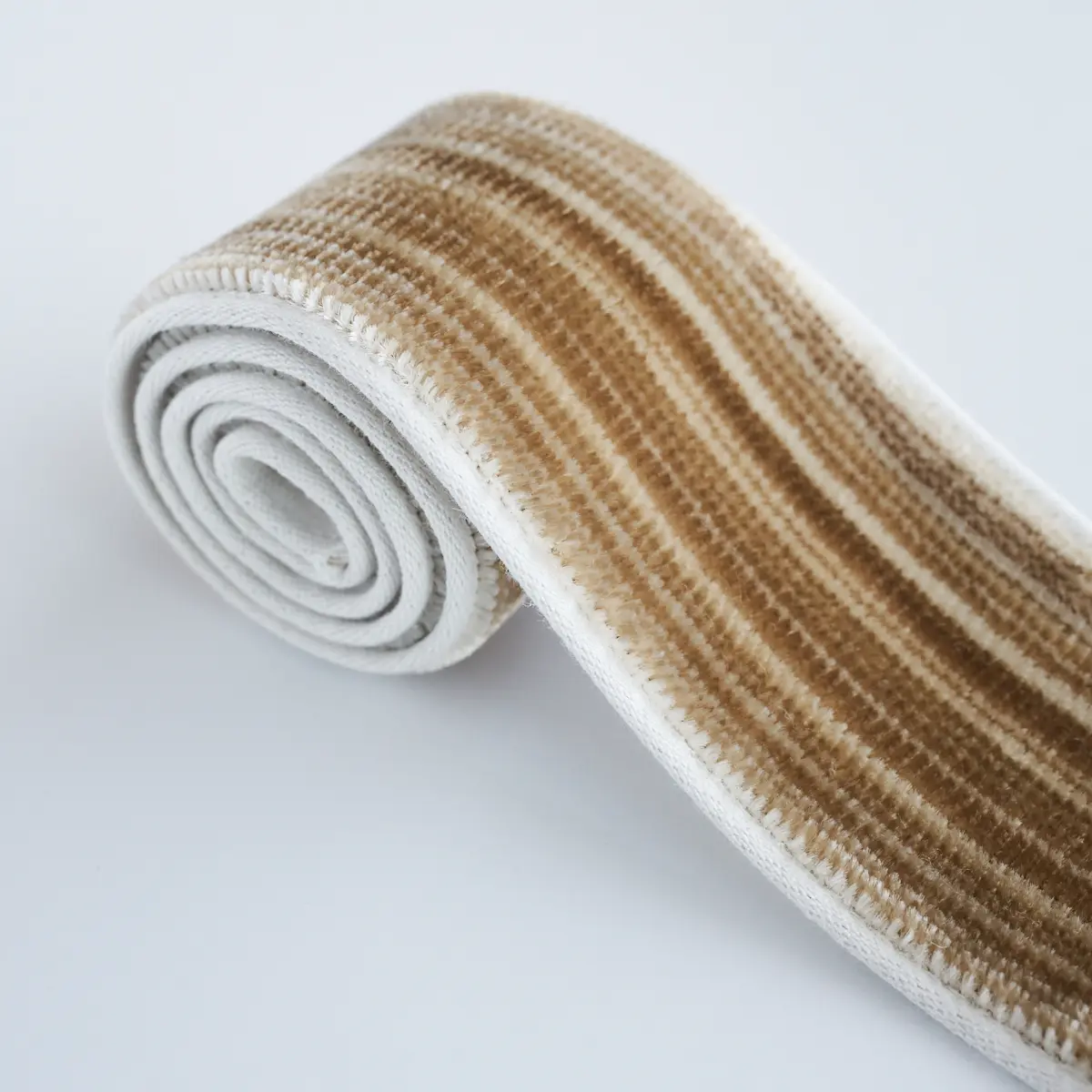 GASPARD VELVET TAPE NARROW_ GOLD